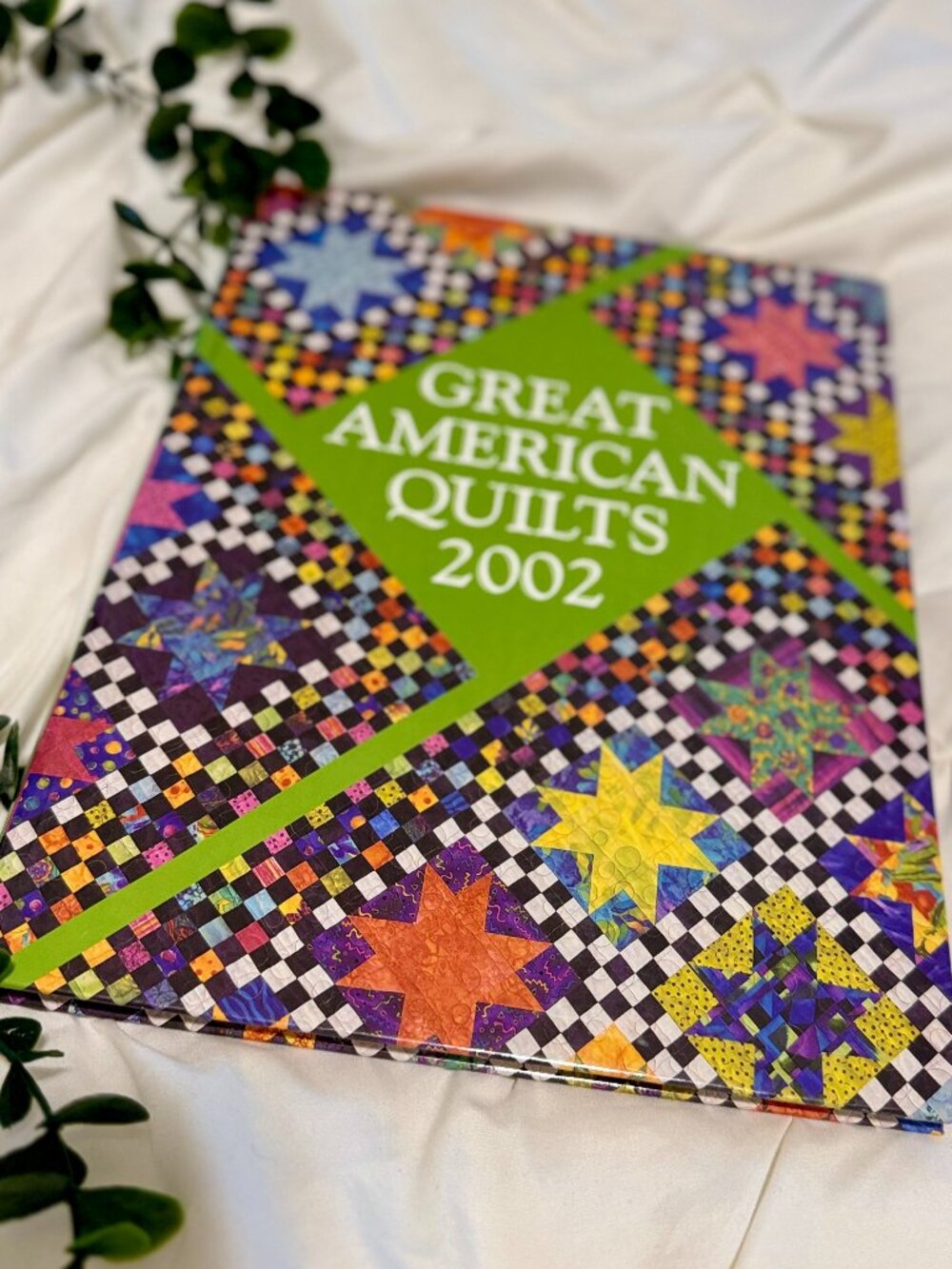 Great American Quilts 2002 – Oxmoor House Hardcover Quilt Pattern Book